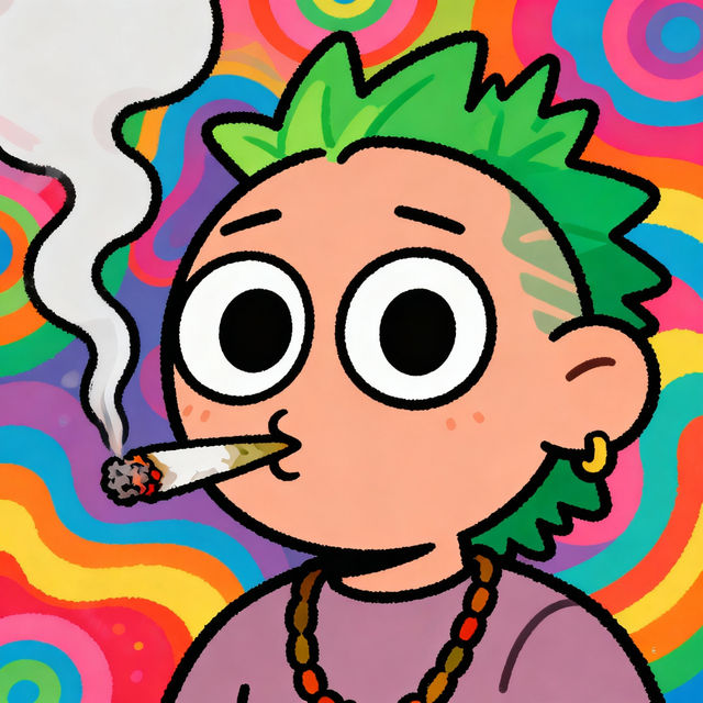 Easy Stoner Cartoon Drawings gallery