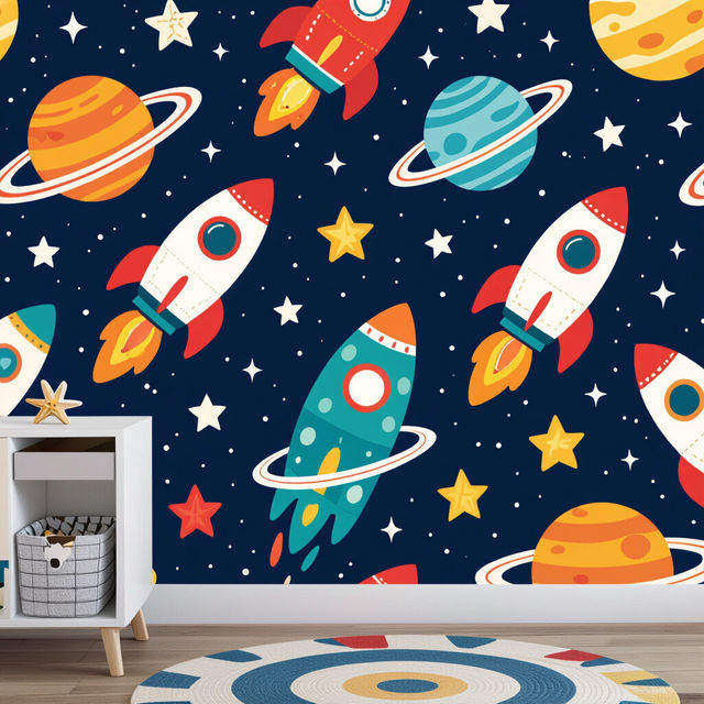 Boys Room Wallpaper gallery