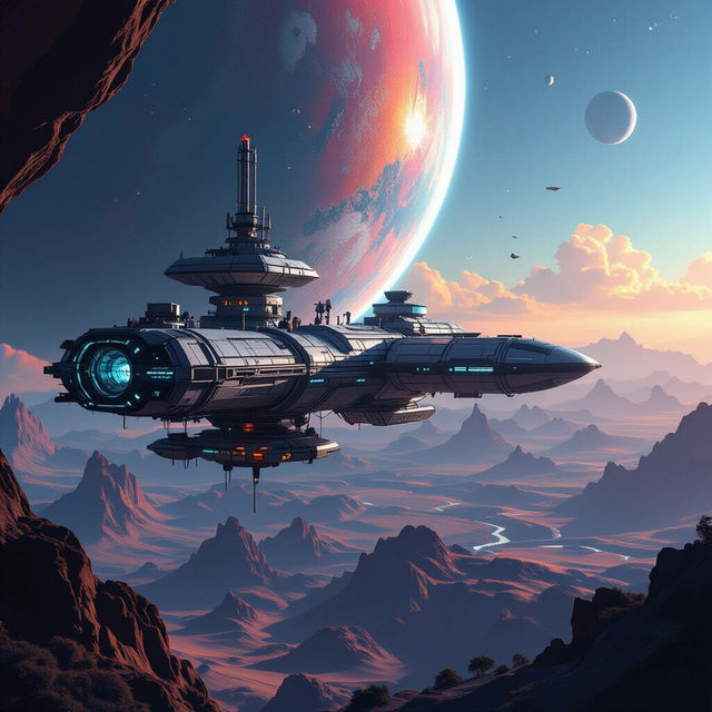 Space Station Pictures - AI Generated Art gallery