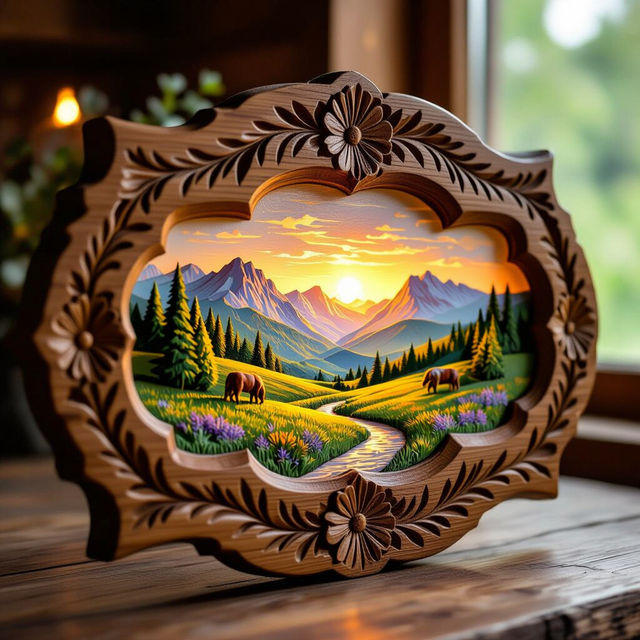 Picture Plaques - AI Generated Art gallery