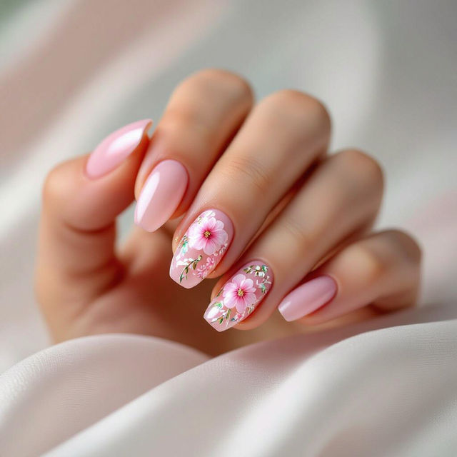 Pink Nail Art Ideas gallery