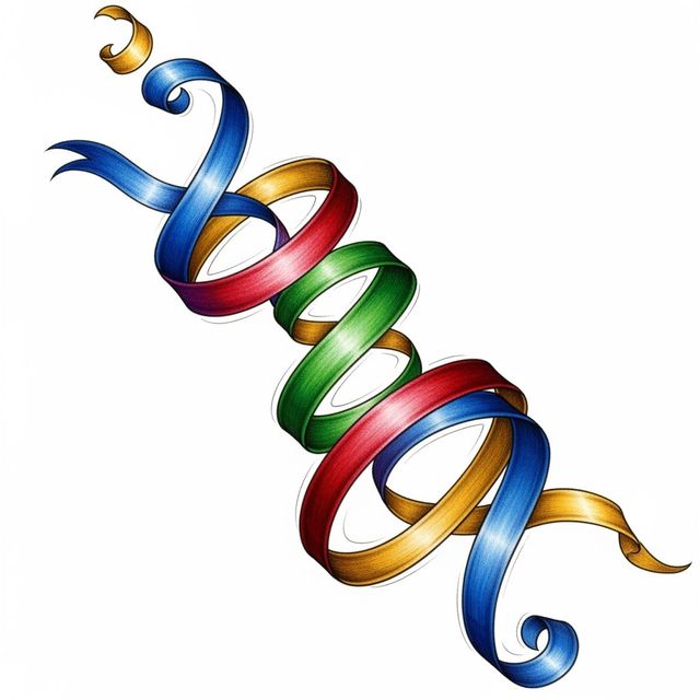 Explore Beautiful Ribbon Drawings gallery