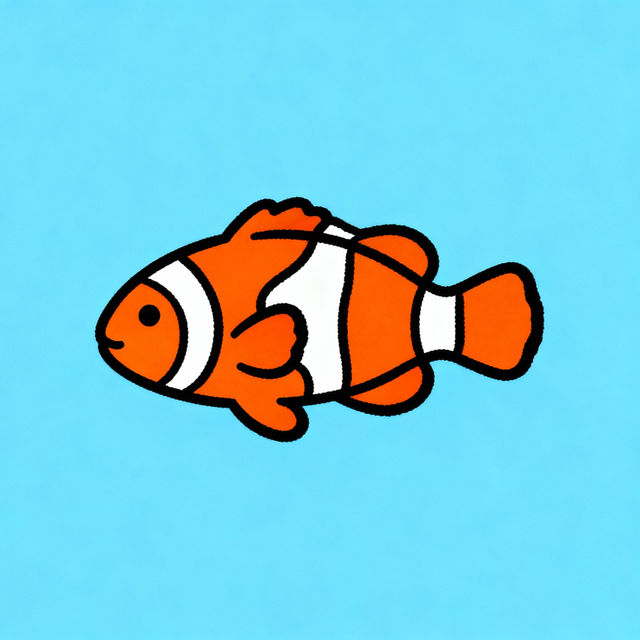 Clownfish Drawing Easy gallery