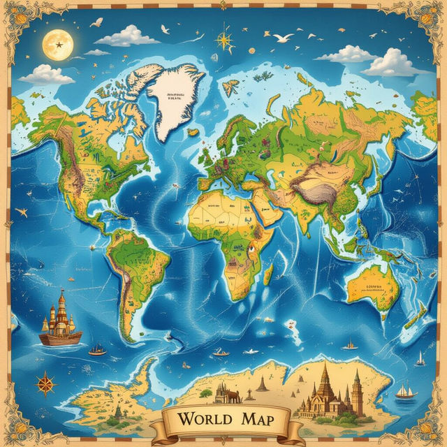 Image Of The World Map gallery