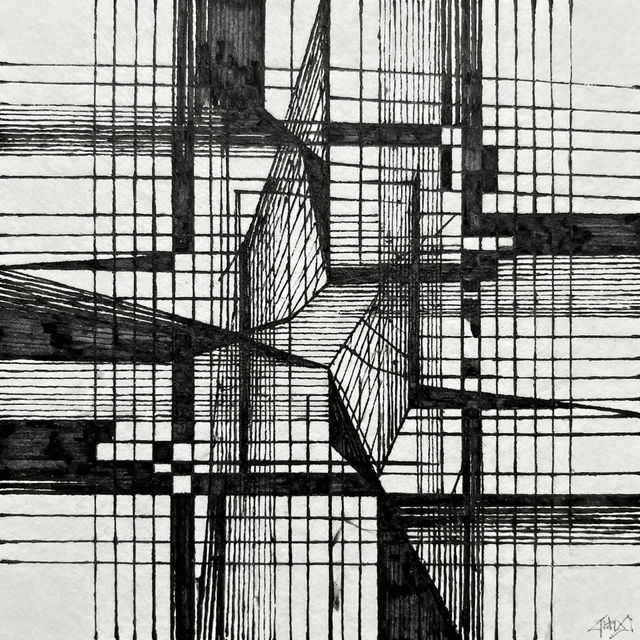 Grid Drawings - AI Generated Art gallery