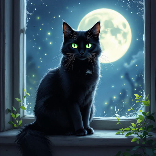 Pictures of Black Cats - Created with AI gallery
