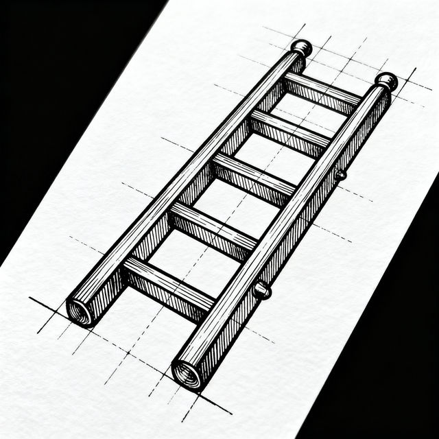 Jacobs Ladder Piercing Drawings gallery