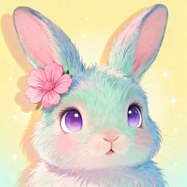Bunny Head Drawings - AI Generated Art gallery