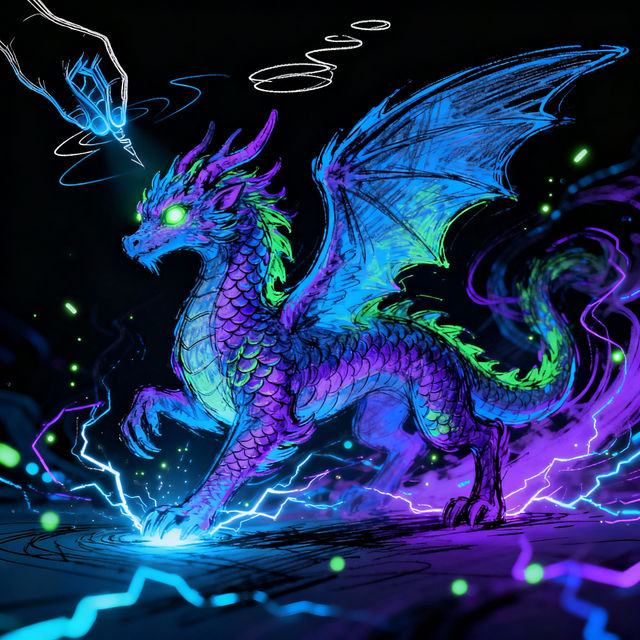 AI Live Drawing gallery