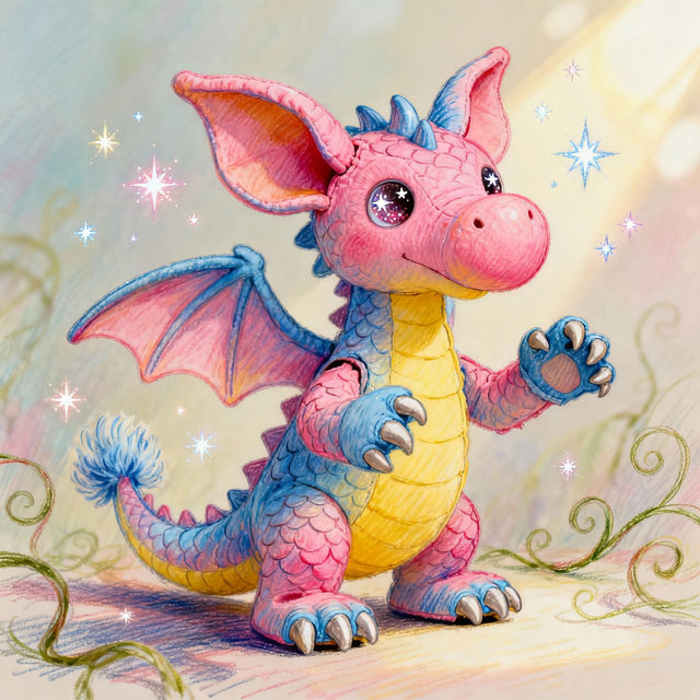 Dragon Puppet Drawing Ideas gallery