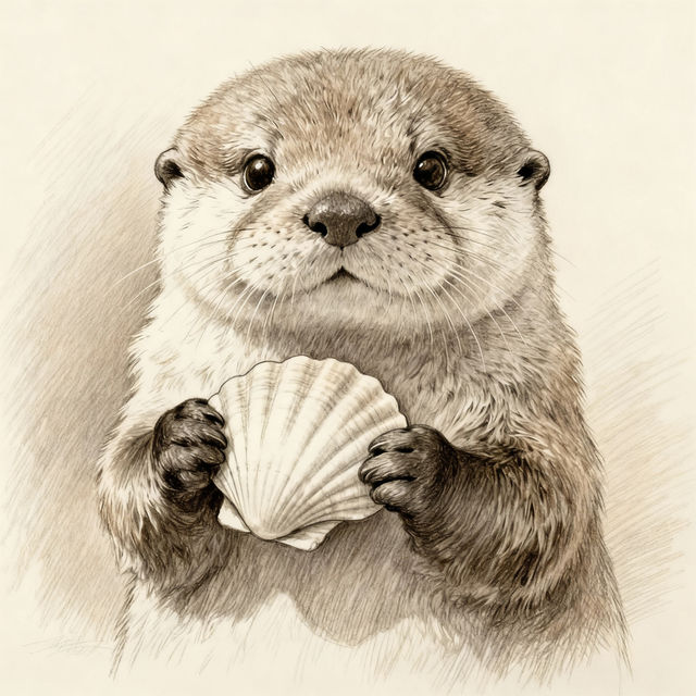 Otter Sketch Art gallery