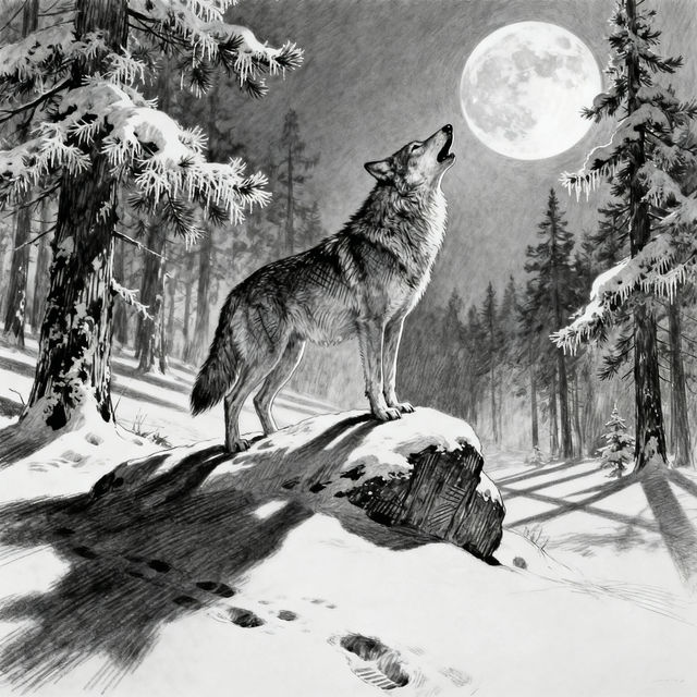 Drawing Wolves gallery