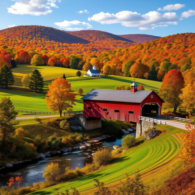 Pictures of Vermont - AI Generated gallery