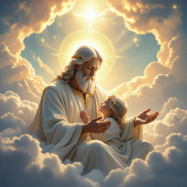 Father Who Art In Heaven - AI Art gallery