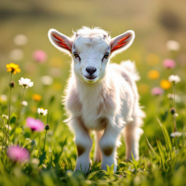 Pictures Of Baby Goats - AI Generated gallery