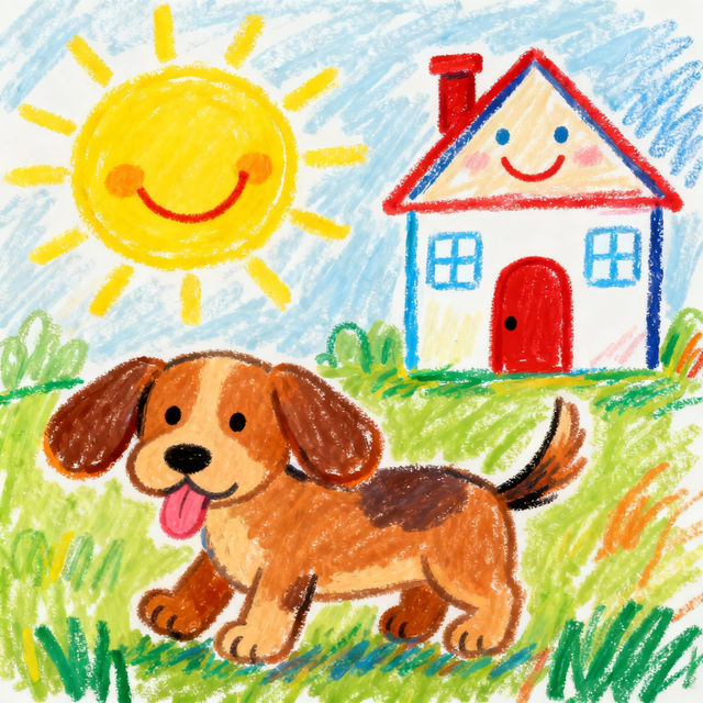 Little Kid Drawings - Made With AI gallery