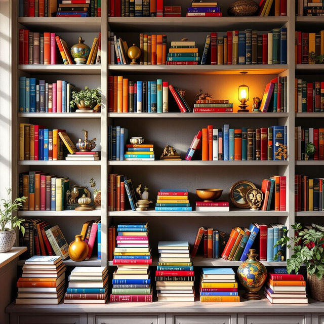 Shelf Wallpaper - Made With AI gallery