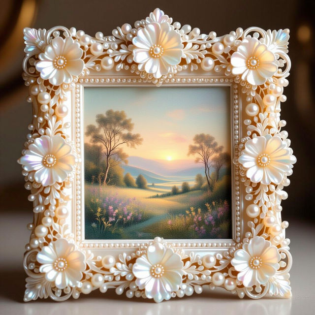 Pearl Picture Frames - AI Generated Art gallery