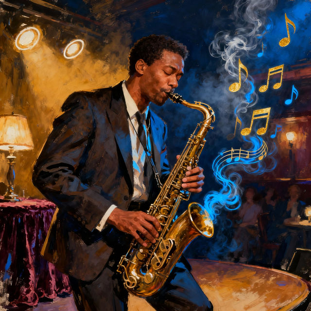 Jazz Drawings - Created with AI gallery