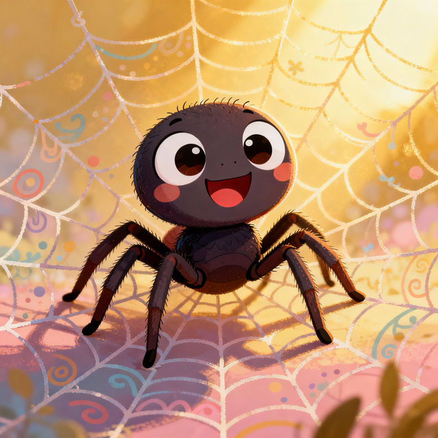 Cartoon Spider Drawings - Made With AI gallery