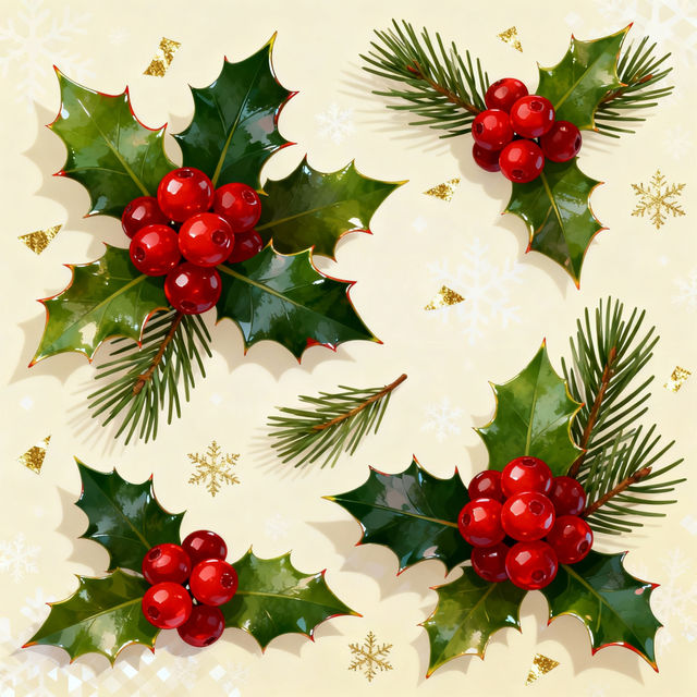 Holly Clip Art gallery