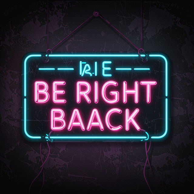 Be Right Back Images - AI Generated gallery