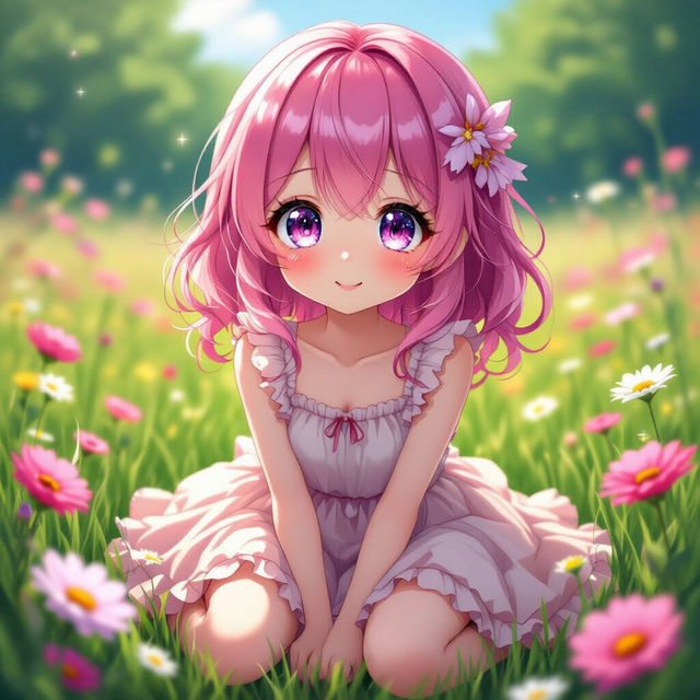 Cute Girl Drawings - Made With AI gallery