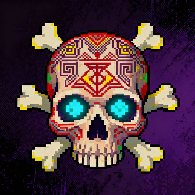 Pixel Art Skull gallery