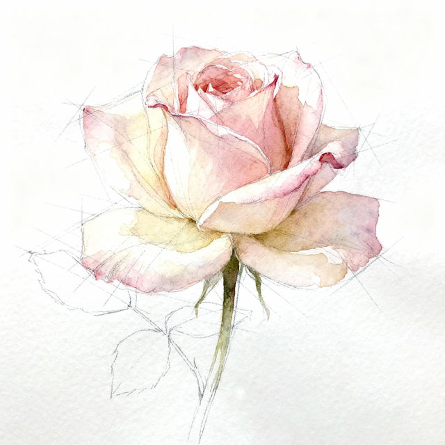 Step By Step Drawing Flowers gallery