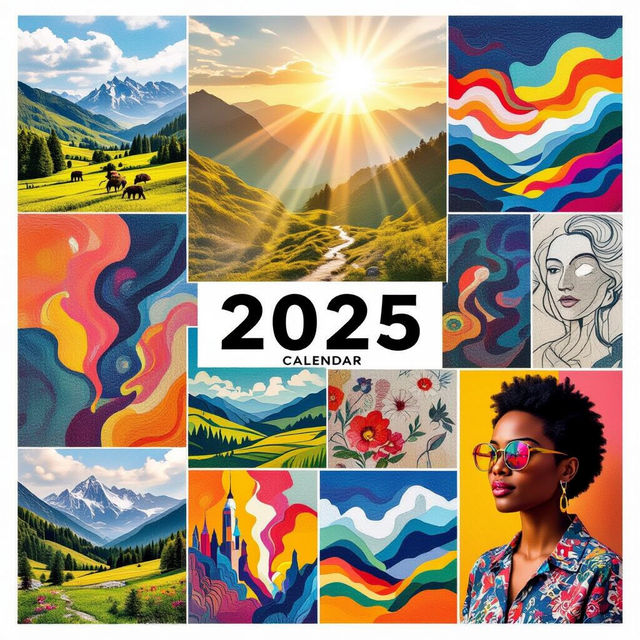 Picture Calendar 2025 - Made With AI gallery