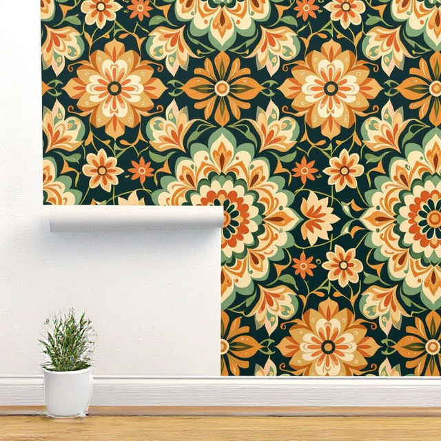 Boho Wallpaper Peel and Stick gallery
