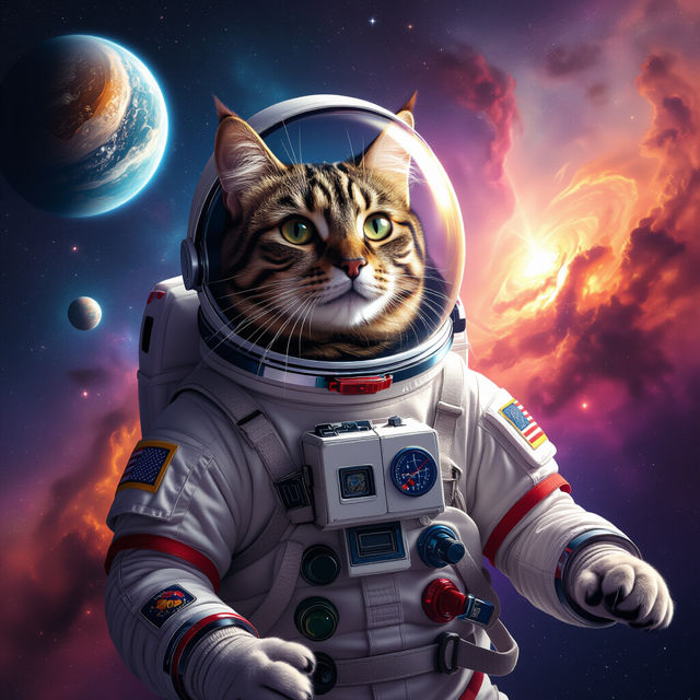 Space Cat Wallpaper gallery