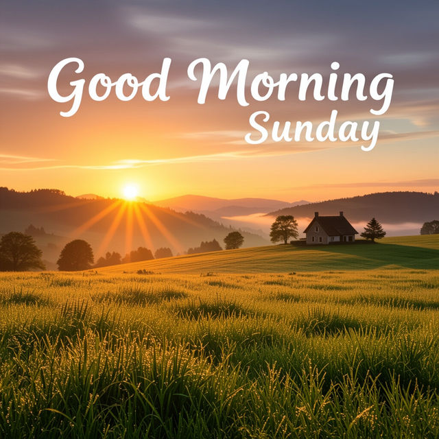 Generate Good Morning Sunday Images gallery