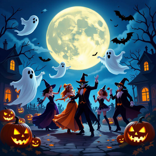 Halloween Party Images - Made With AI gallery