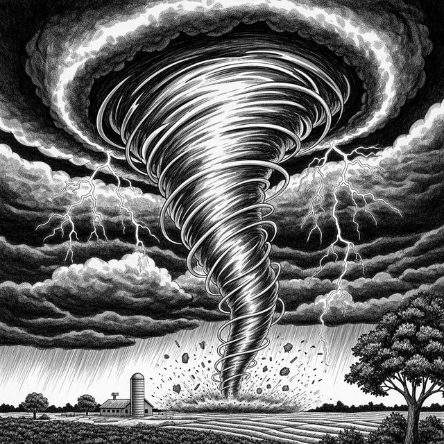 AI Tornado Drawing Generator gallery