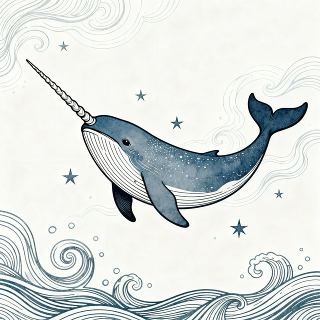 Narwhal Drawings gallery