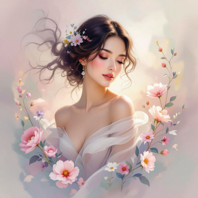 Feminine Art - Created With AI gallery