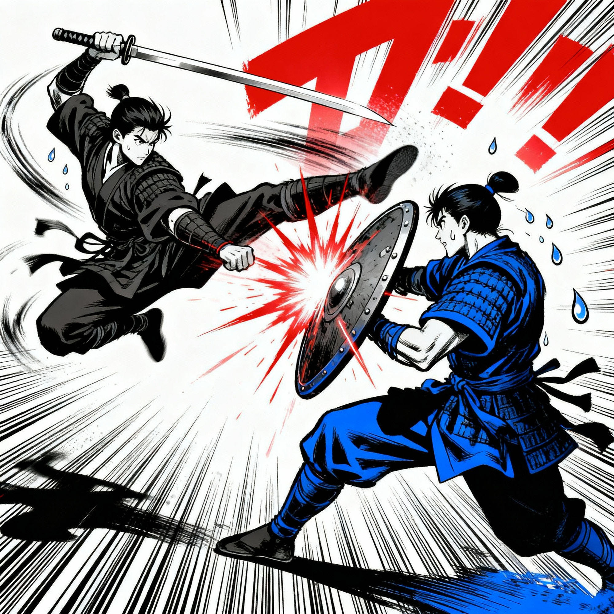 Fighting Drawings - Create Your Own AI Art