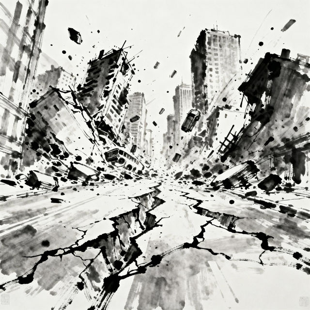 Earthquake Drawings gallery