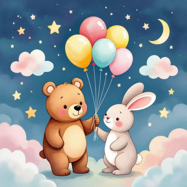 Nursery Art Prints - Made With AI gallery