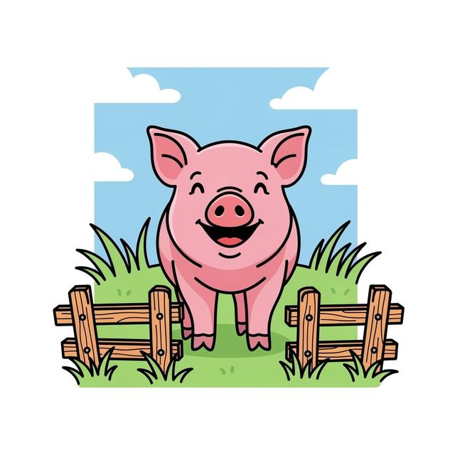 Easy Pig Drawing Ideas and Inspiration gallery