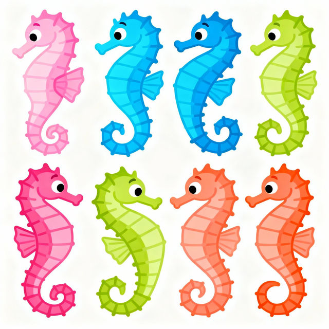 Seahorse Clip Art gallery