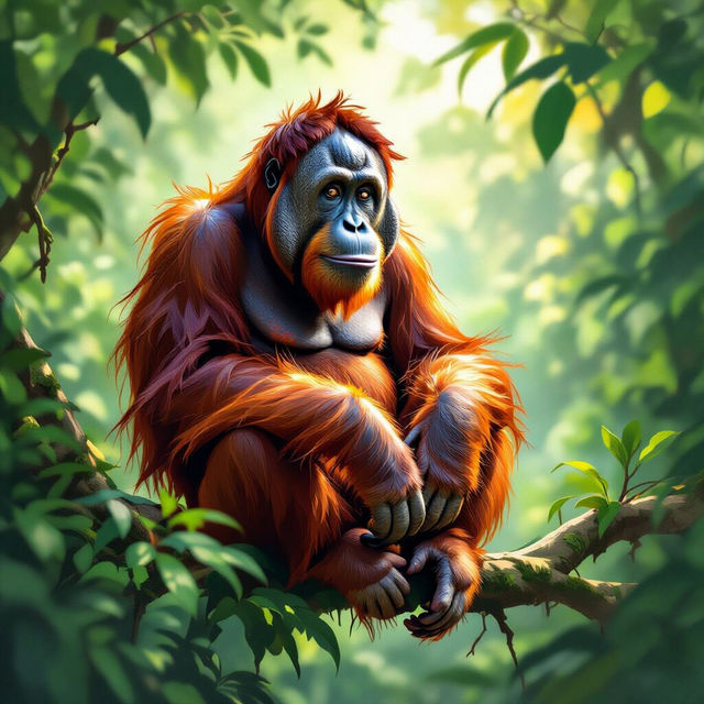 Orangutan Wallpapers - AI Generated gallery