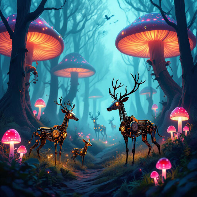 Explore and Create Weird Art with AI gallery