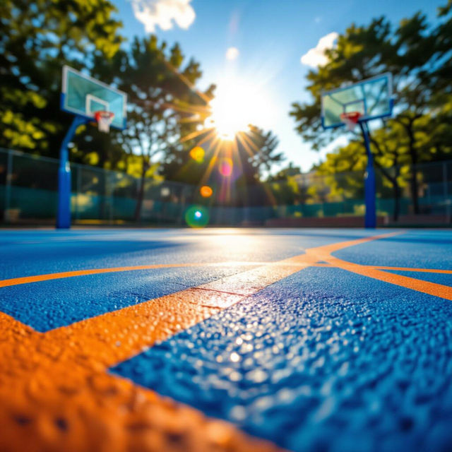 Basketball Court Pictures - Made With AI gallery