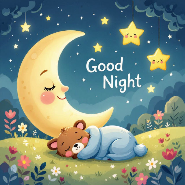 Good Night Cartoon Images gallery