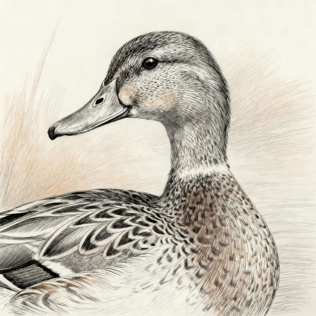 Mallard Drawing gallery