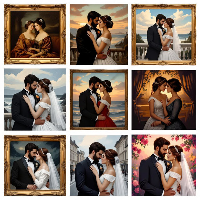 Pictures Of Couples - AI Art gallery