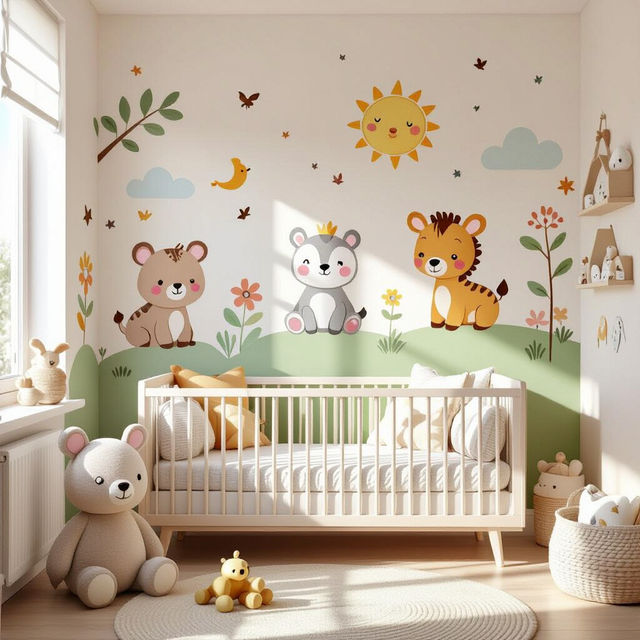 Peel And Stick Wallpaper Nursery gallery