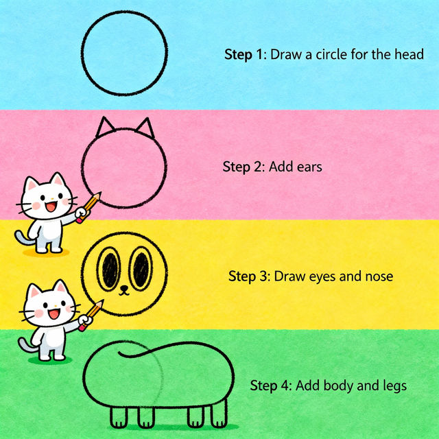 Easy Drawings For Beginners - Step By Step Guides gallery